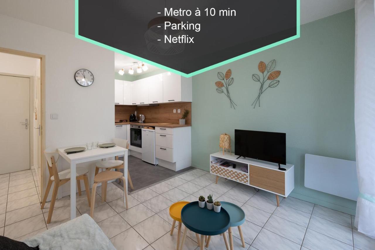 Apartament Le Pastel - Metro/ Centres De Formation-Fac-Thales Tuluza Zewnętrze zdjęcie