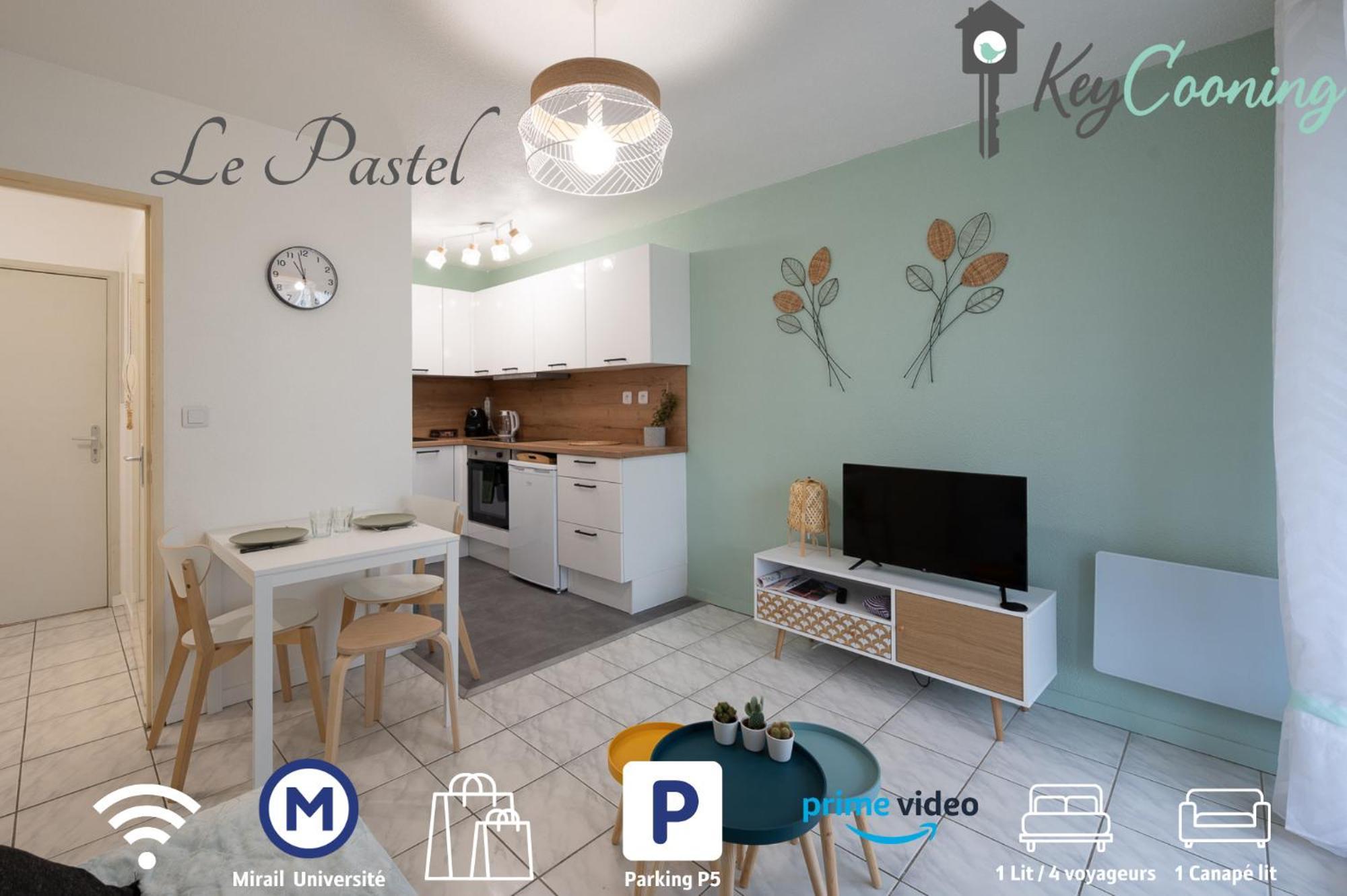 Apartament Le Pastel - Metro/ Centres De Formation-Fac-Thales Tuluza Zewnętrze zdjęcie